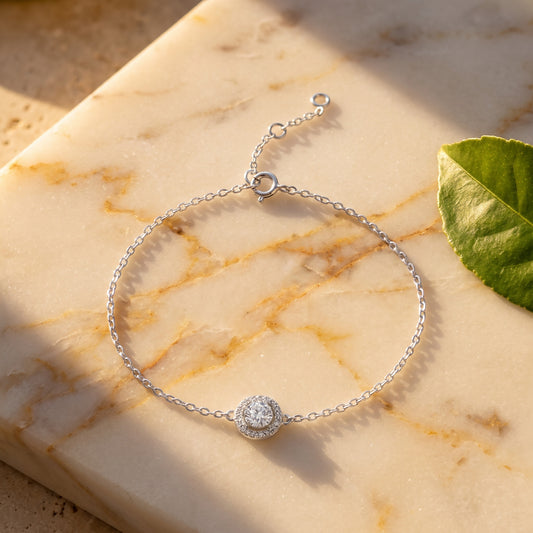 silver: The whole bracelet