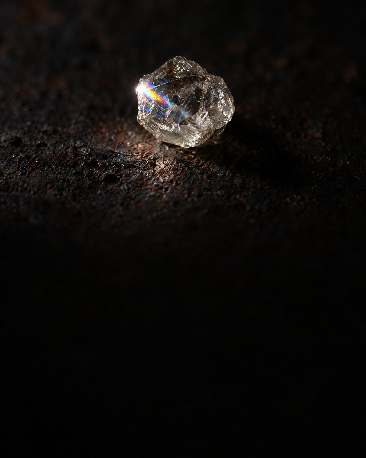 Crystals that threw color