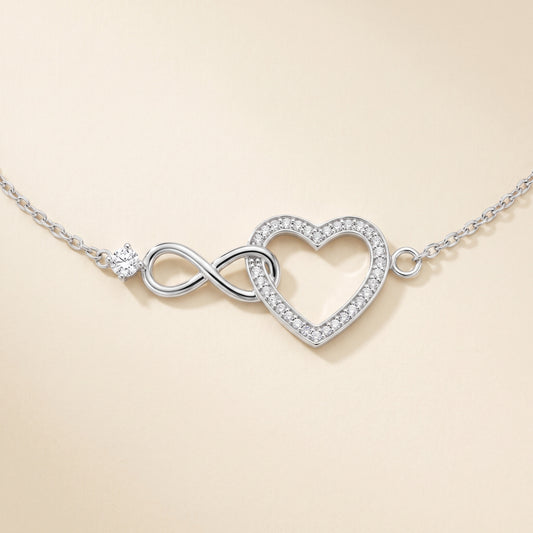 silver: The bracelet