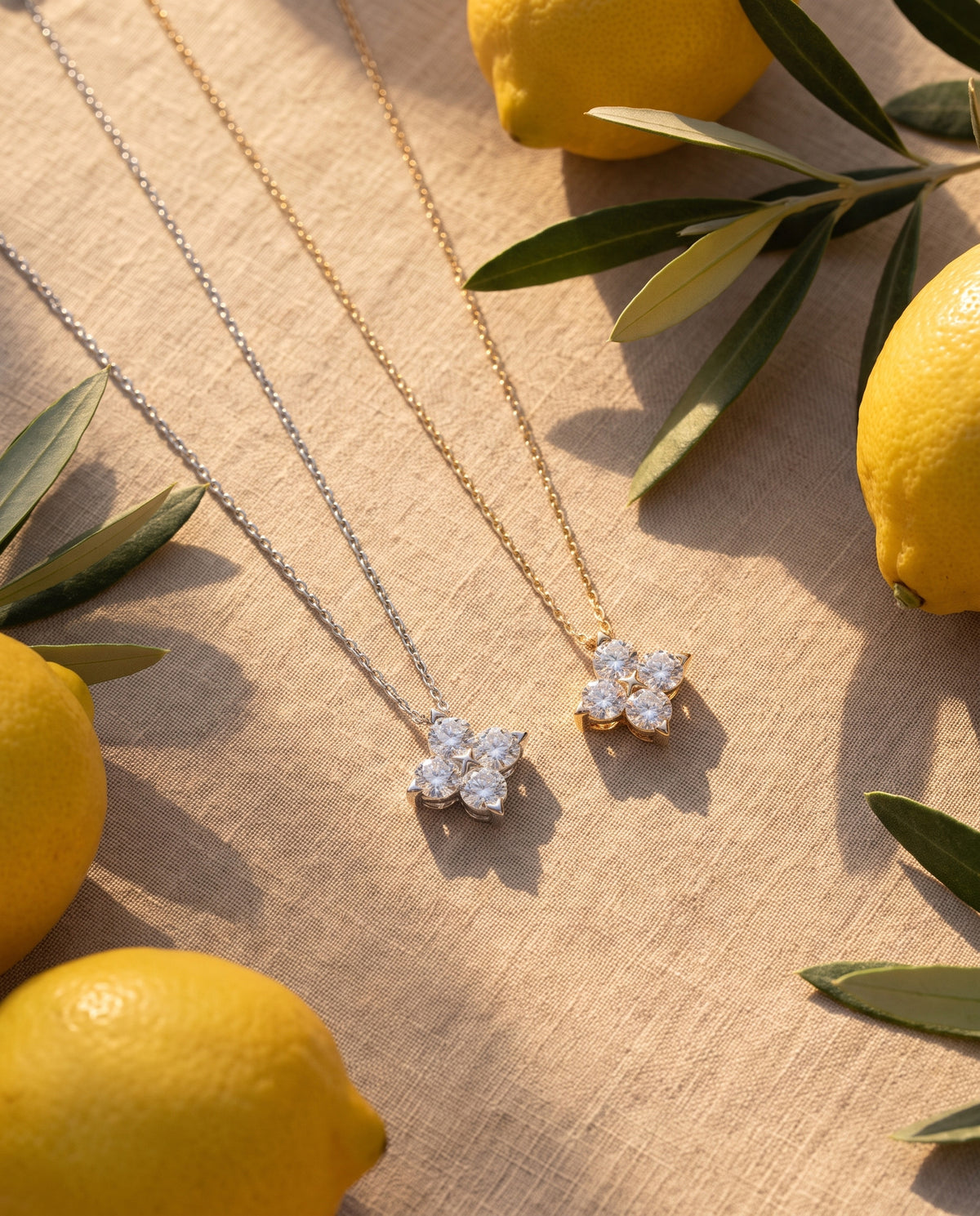 Silver or gold plated