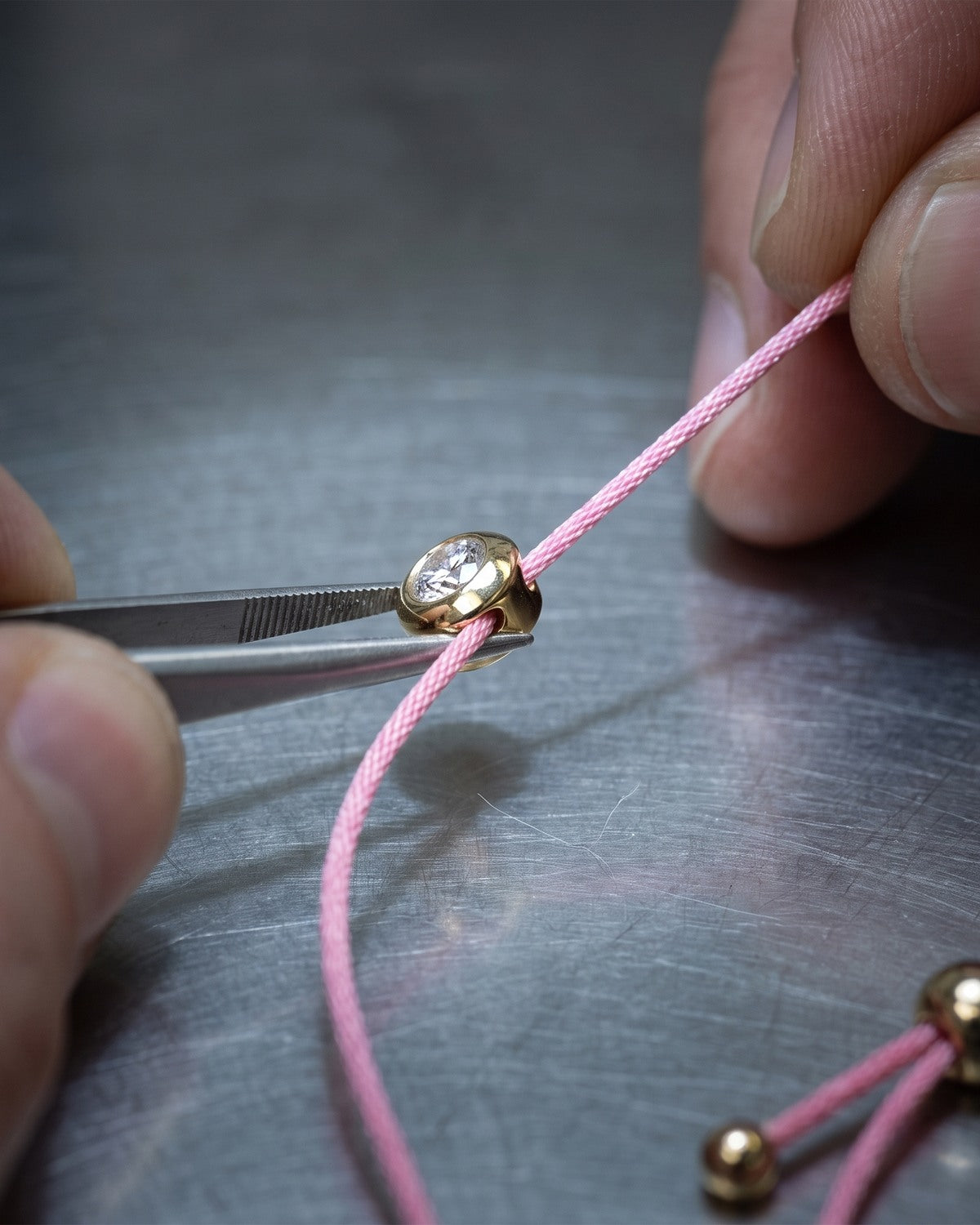 Strung by hand